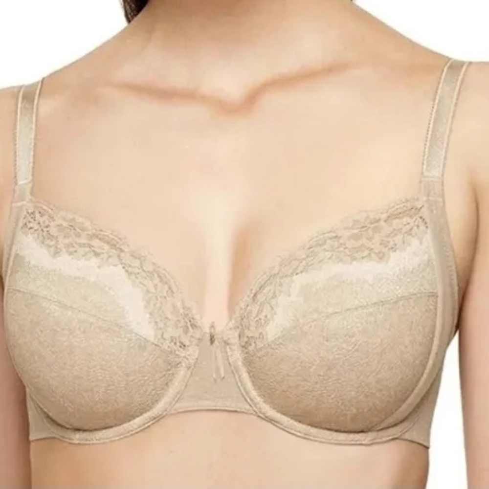 Wacoal Lace Accented Tan Bra